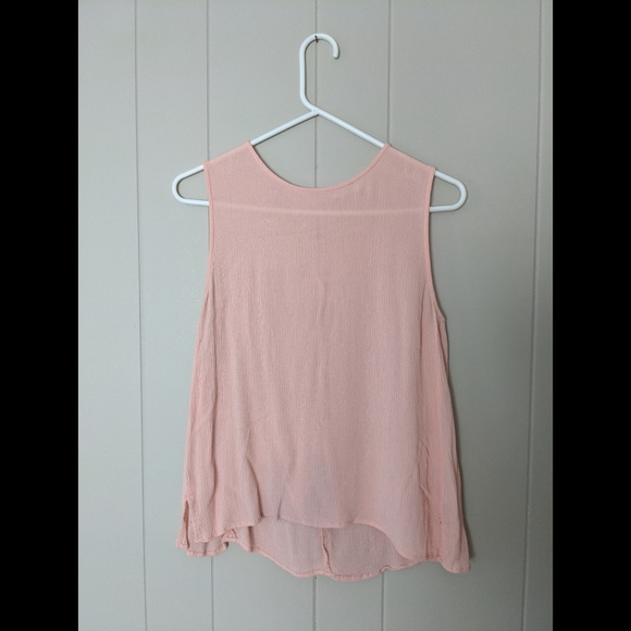 Eloide Tops Light Pink Tank Top Poshmark